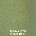 Joustava kangas kiiltävä lycra Planet 0191