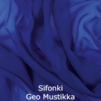 Sifonki Georgette Mustikka