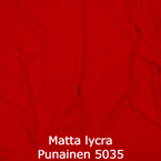 joustava kangas matta lycra punainen 5035