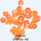 Paljetti Oranssi AB 8mm