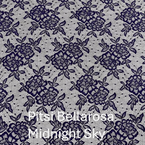 joustava kangas pitsi Bellarosa Midnight Sky