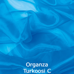Organza Turkoosi C