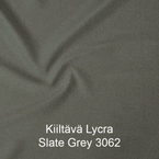 Joustava kangas kiiltävä lycra Slate grey 3062