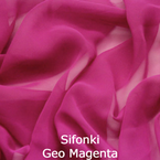 Sifonki Georgette Magenta