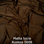 joustava kangas matta lycra ruskea 5008