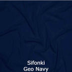Sifonki Georgette Navy