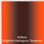 joustava kangas lycra liukuväri Tangerine Mahagony kiiltävä