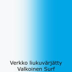 Verkko liukuvärjätty Valkoinen Surf