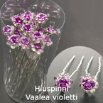 Hiuspinni Vaalea violetti