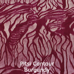 joustava kangas pitsi Contour Burgundy