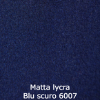joustava kangas matta lycra blu scuro 6007