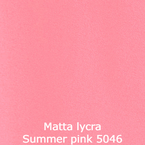 Joustava kangas matta lycra Summer pink 5046