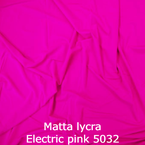 joustava kangas matta lycra electric pink 5032