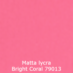 joustava kangas matta lycra bright coral 79013
