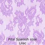 joustava kangas pitsi Spanish rose Lilac