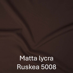 joustava kangas matta lycra ruskea 5008