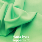 Joustava kangas matta lycra Peppermint