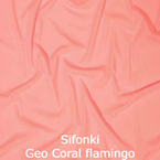 Sifonki Georgette Coral
