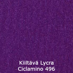 Joustava kangas kiiltävä lycra Ciclamino 496