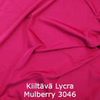 Joustava kangas kiiltävä lycra Mulberry 3046