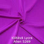 Joustava kangas kiiltävä lycra Alien 5269