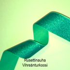 Rusettinauha Vihreänturkoosi
