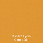 joustava kangas kiiltävä lycra Corn 1251
