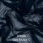 Sifonki Georgette Musta