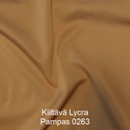 joustava kangas kiiltävä lycra Pampas 0263