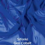 Sifonki Georgette Cobalt