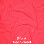 Sifonki Georgette Scarlet