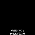 joustava kangas matta lycra musta 9240
