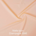 joustava kangas matta lycra champagne 5040