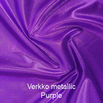 joustava kangas Metallic Verkko Purple