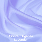 Crystal Organza Lavender