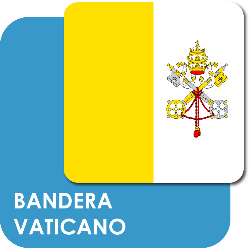 bandera de la ciudad del vaticano Mapas y Banderas