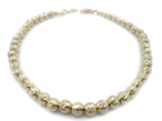 Bracciale oro 18 KT donna con sfere sfaccettate 