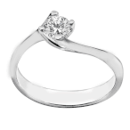 Anello Solitario con Diamante 0,50 prezzi scontati e offerte