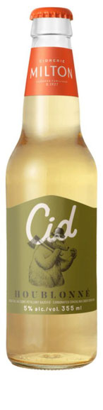 Milton cidre houblonné québec