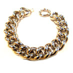 Bracciale donna catena in oro bianco 18kt - BR974BDF