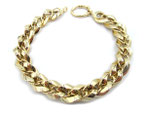 Bracciale in oro 18kt donna maglie lucide e godronate codice: BR9723G