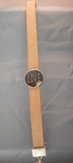 armband van leer
