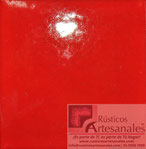 <img src="azulejo-liso-talavera.jpg" alt="Azulejo artesanal liso tipo Talavera Mexicano color Rojo Brillante">