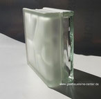 CLEAR 1919/8 Linear End Wave Sahara 1S Wolke gerader Endstein Abschlusstein Linear Terminal Terminale Lineaire Terminal Lineal Glasbausteine Glass Blocks Glassteine Briques de verre SolarisSteklo Bloki Slovenija Bloques de vidrio Blocos de vidro España P 