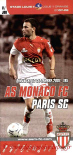 Programme  Monaco-PSG  2007-08