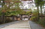 静かな佇まいの中に金剛峰寺