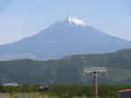 　大涌谷から見る富士山