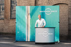 Aussen event Material Werbung