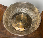 Extra Large Footed Punch Bowl with Insert $145.00