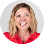 Foto der Schriftführerin der Abteilung Kinderturnen und Fitness Manuela Holzmann